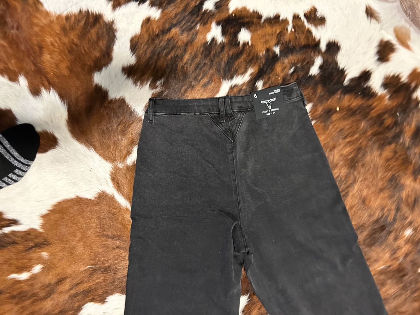 Vintage straight leg black jeans