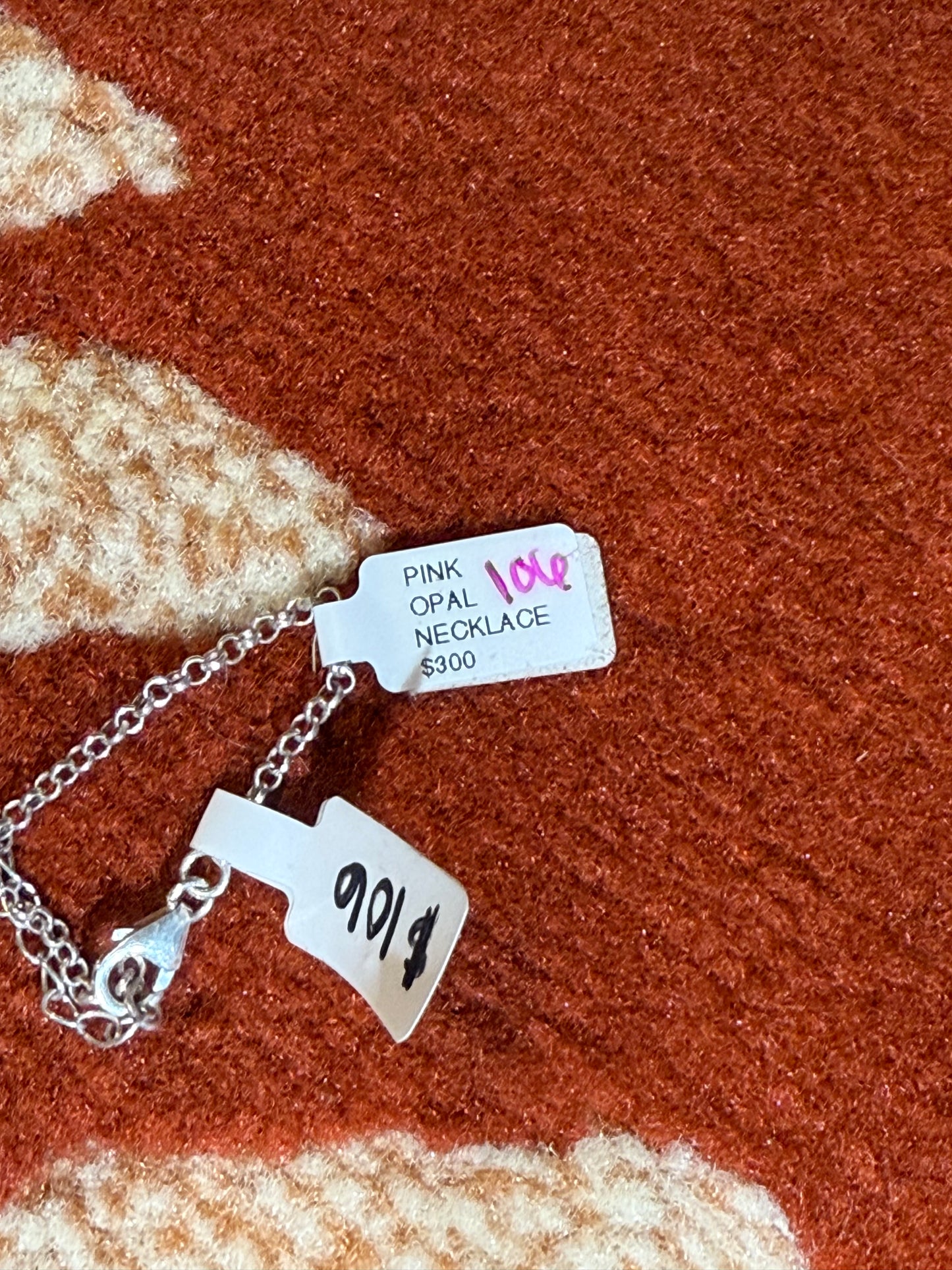 Pink Opal Necklace