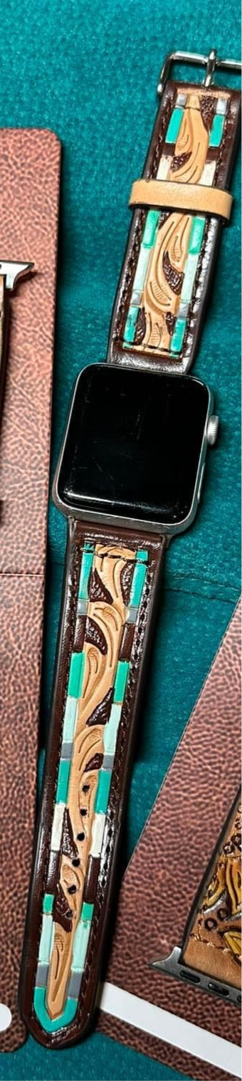 Leather Apple Watch Bands (42-45)