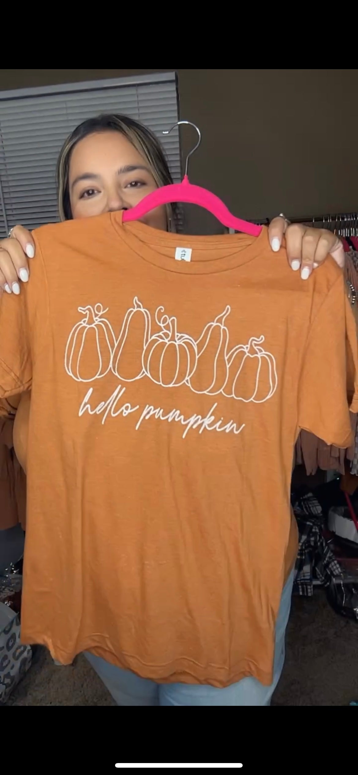 Hello Pumpkin Shirt
