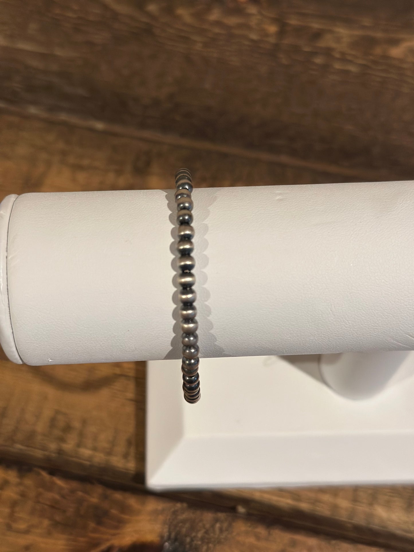 4MM 6.5 Sterling Silver Bracelet