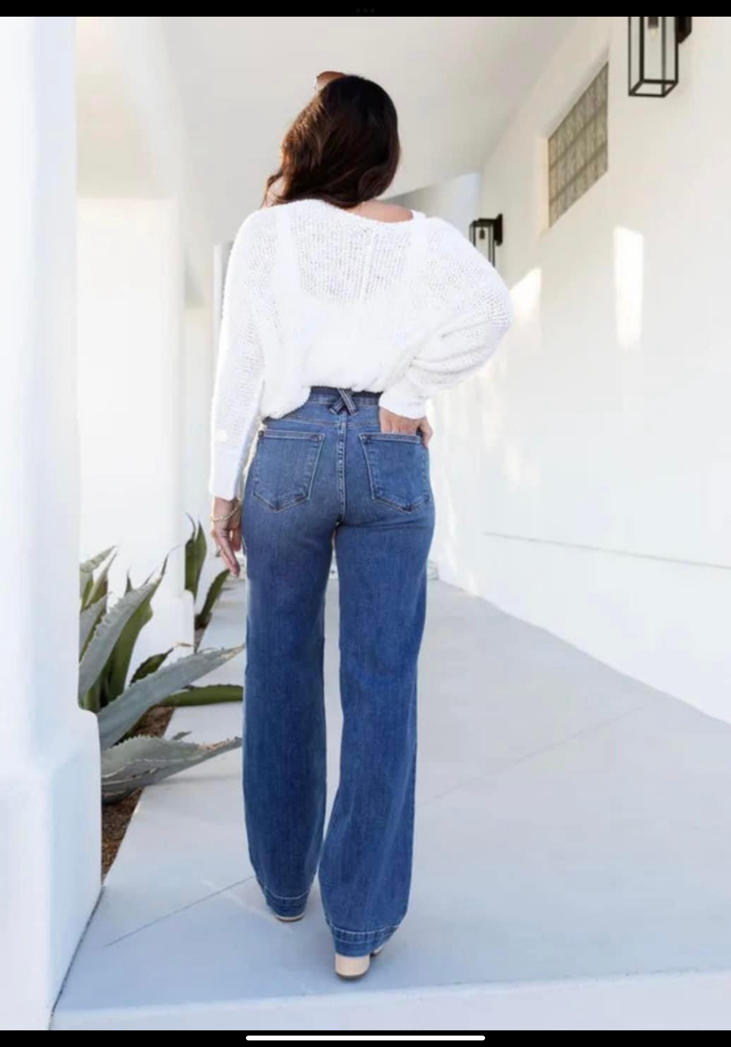 Judy blue wide leg Trousers