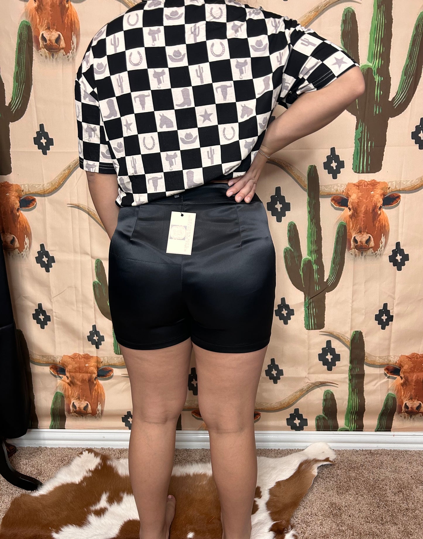 Cowboy Tuxedo Shorts