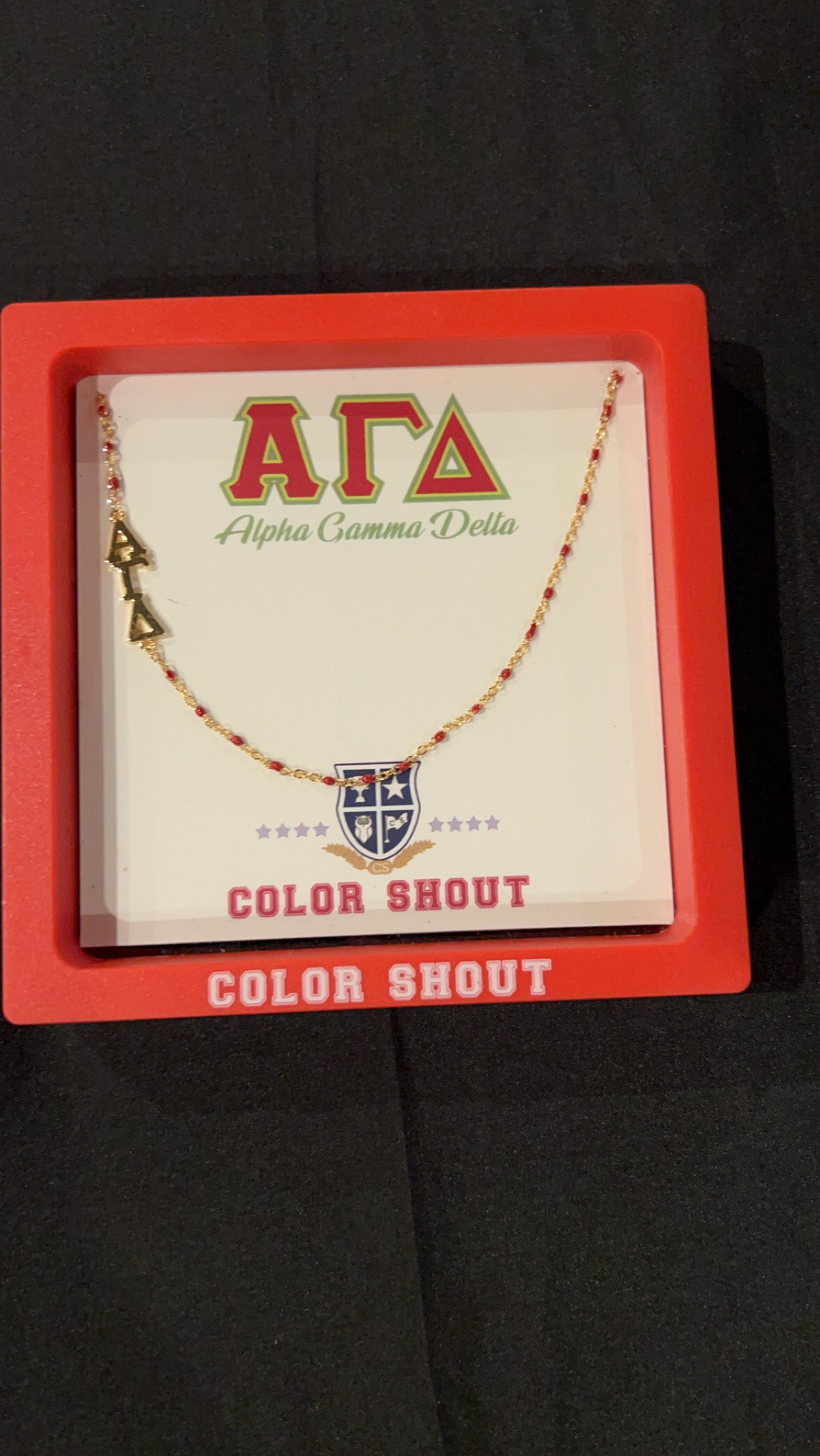 Sorority necklaces