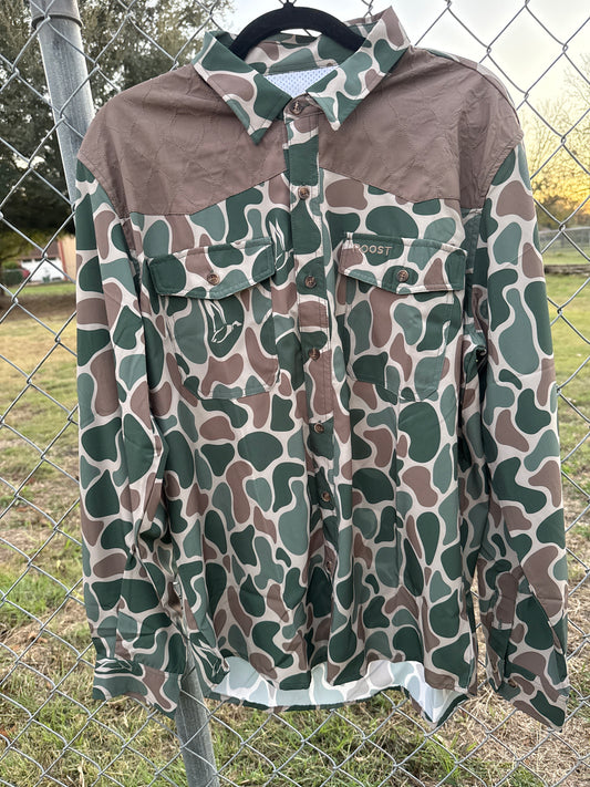 Roost Camo long sleeve