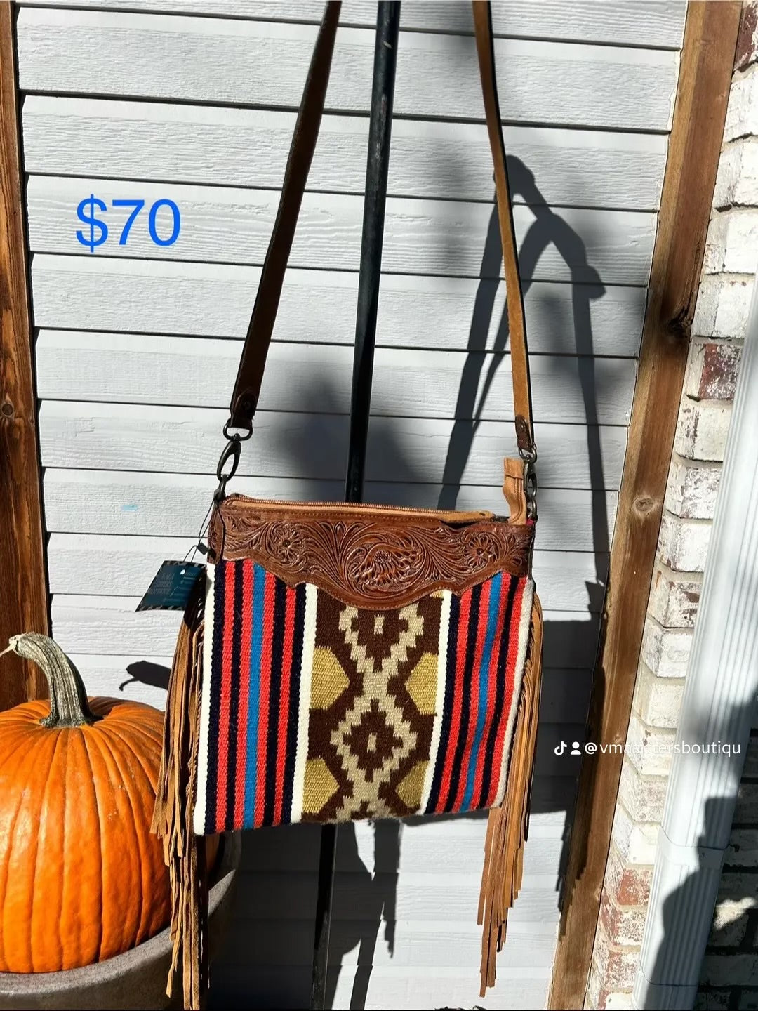 Saddle up Fringe Crossbody