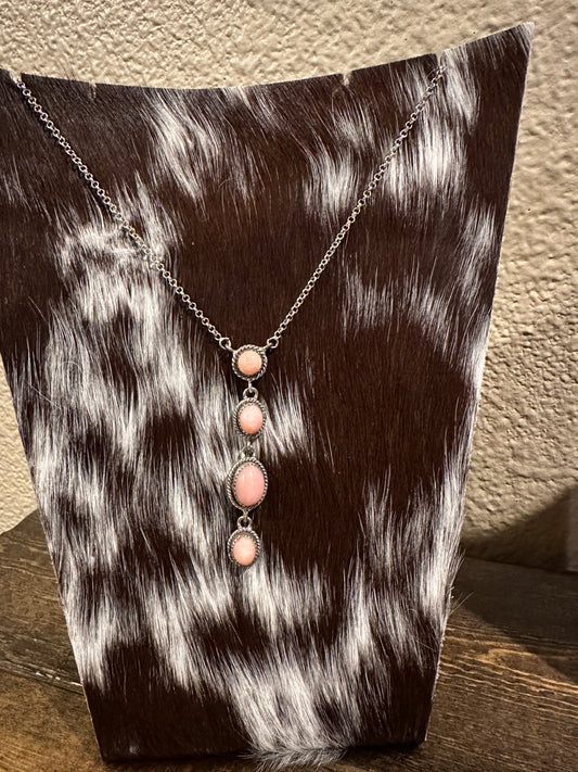 Pink Opal Necklace