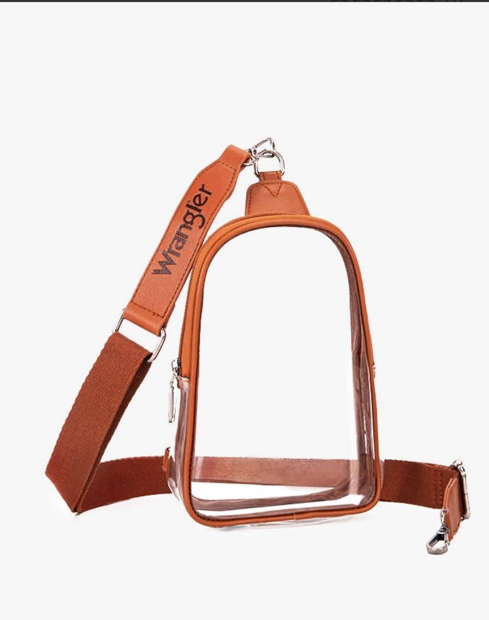 WRANGLER CLEAR SLING BAG