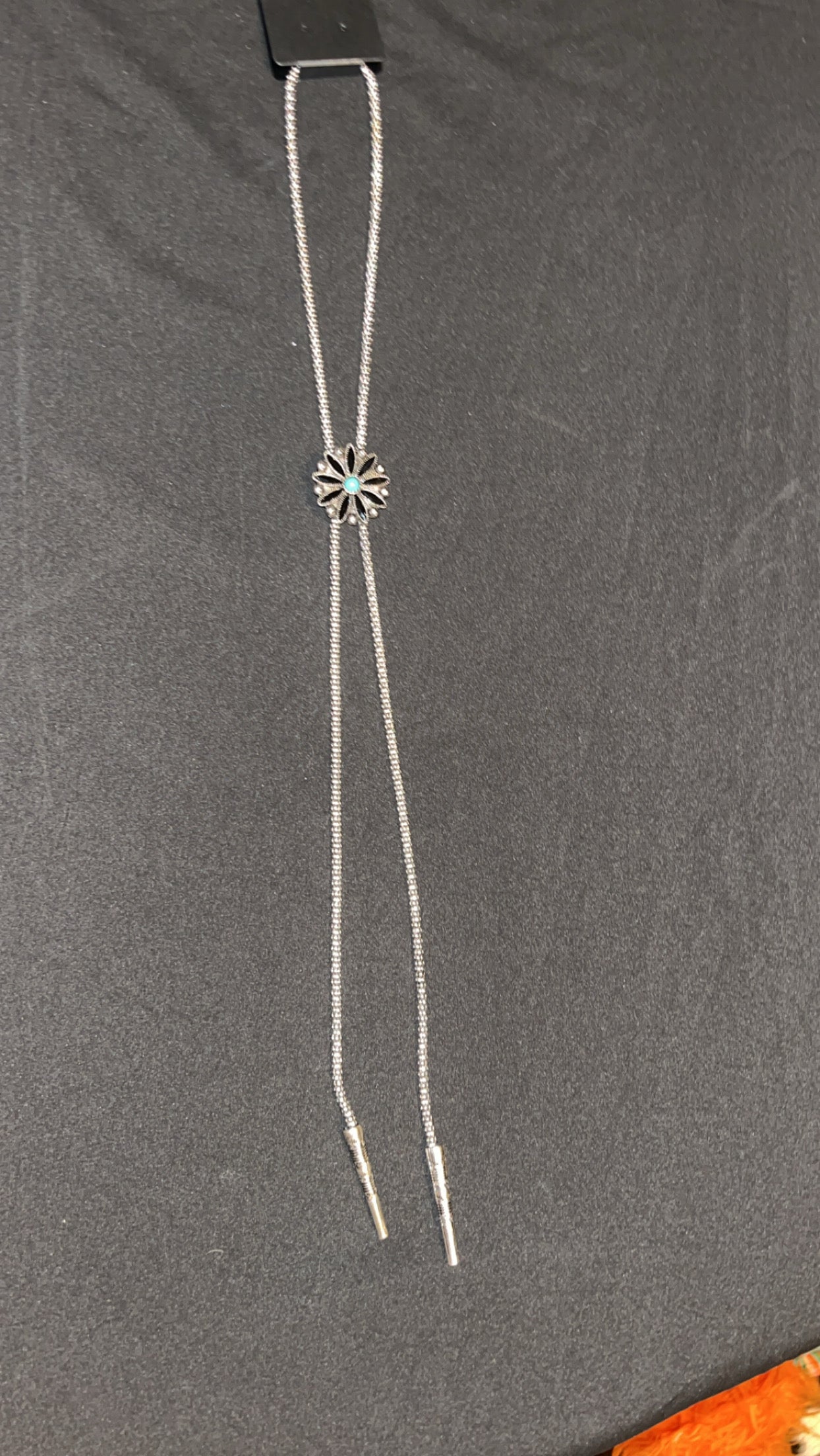 Western Bolo tie necklace