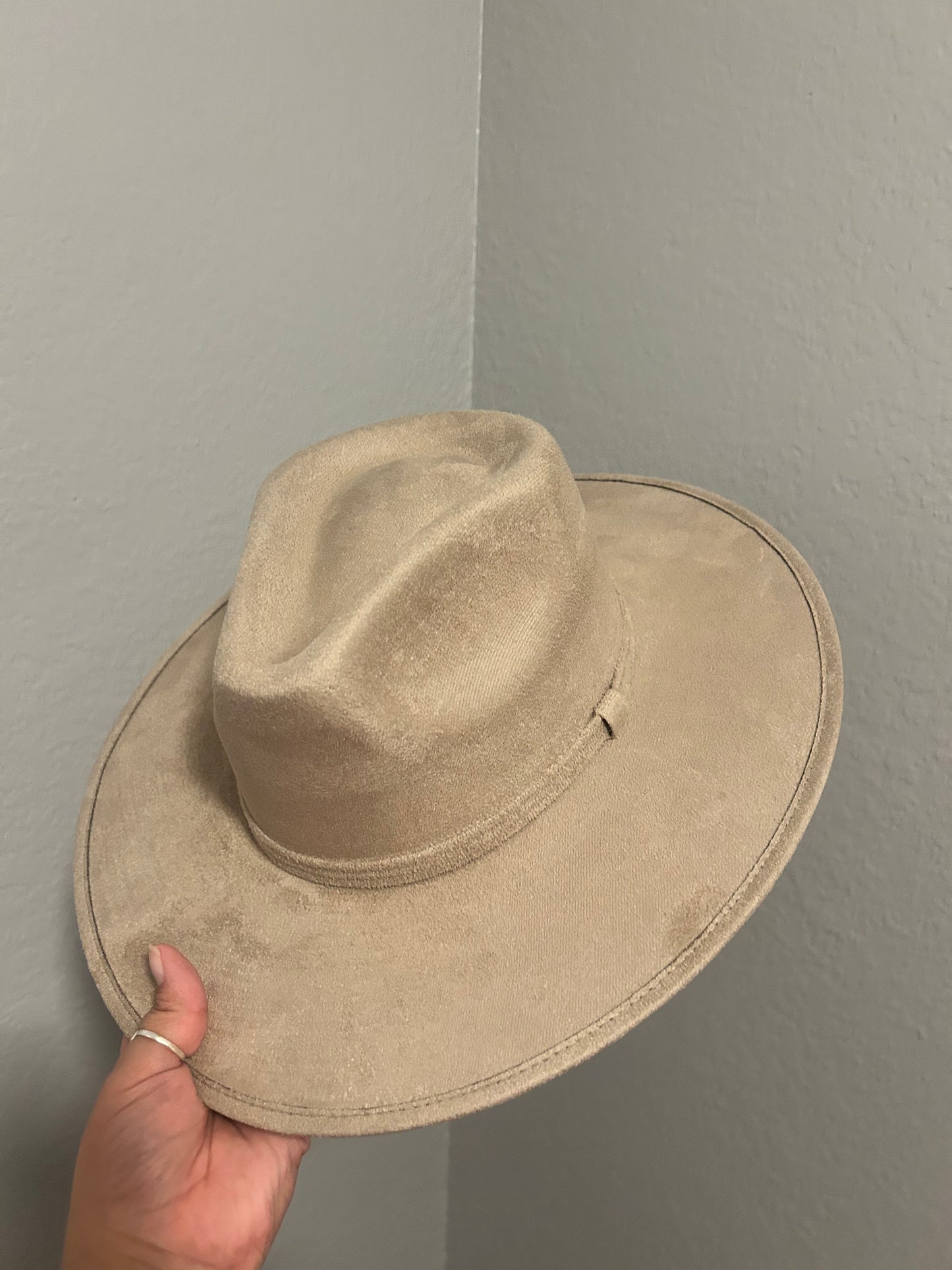 Suede Rancher Hat