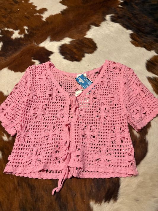 Pink crochet