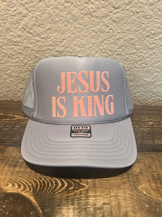 Jesus is king trucker Hat