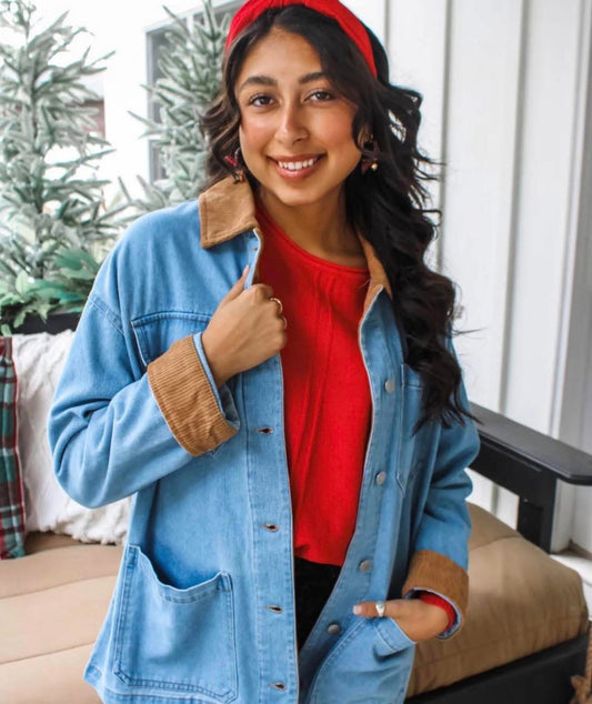 Washed Blue Jean jacket