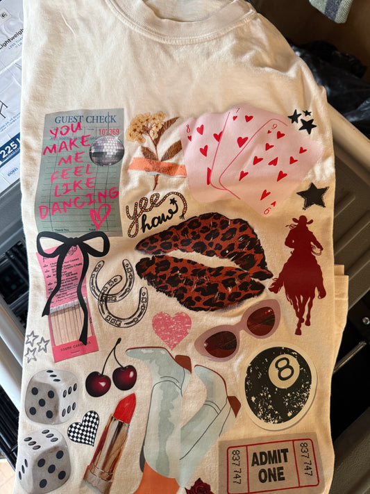 You make me feel like dancing Tee