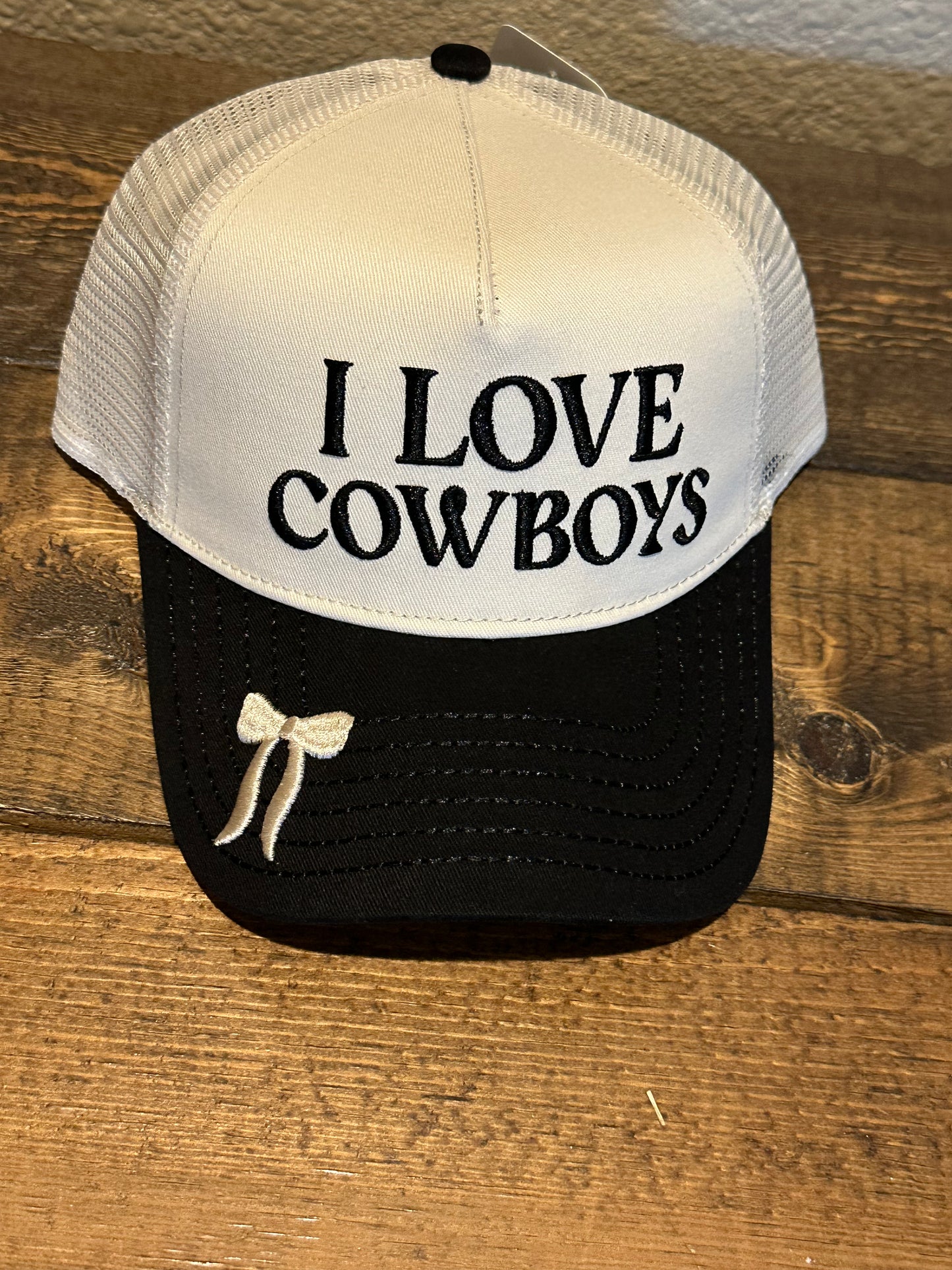 I Love Cowboys Hat
