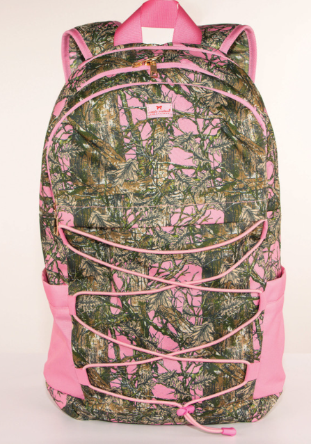 Pink Camo Backpack